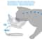 Non Slip Double Cat Bowl With Inclined Stand For Food And Water 20