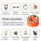 Interactive Slow Feed Puzzle Cat Bowl Multifunctional Treat Dispenser Toy 4