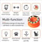 Interactive Slow Feed Puzzle Cat Bowl Multifunctional Treat Dispenser Toy 4
