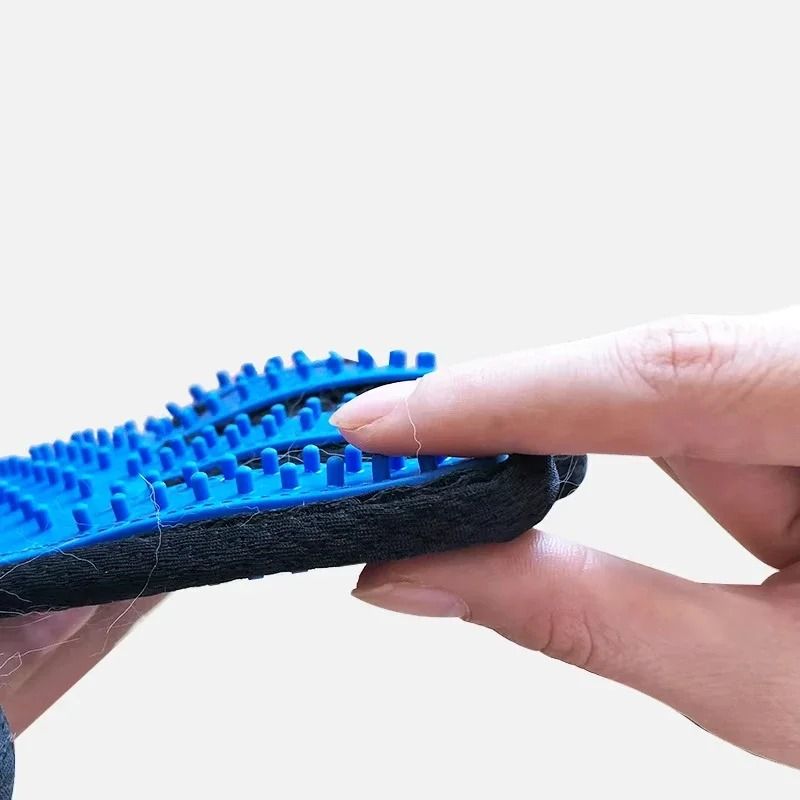 Pet Grooming Glove Deshedding Brush For Cats And Dogs Massage Hair Remover 16