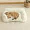Soft Striped Cat Sofa Bed Breathable All Season Pet Bed For Small And Medium Cats 2