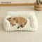 Soft Striped Cat Sofa Bed Breathable All Season Pet Bed For Small And Medium Cats 7