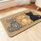 Waterproof Pet Feeding Mat Non Slip Cat Pattern Food Bowl Mat For Cats And Dogs 3