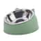Inclined Stainless Steel Cat Bowl Cute Raised Pet Feeding Bowl For Cats And Small Dogs 10