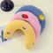 Ultra Soft Cat Calming Pillow Fluffy Half Donut Cuddler Toy For Comfortable Pet Sleep 5