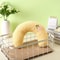 Ultra Soft Cat Calming Pillow Fluffy Half Donut Cuddler Toy For Comfortable Pet Sleep 6