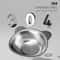 304 Stainless Steel Raised Cat Bowl 15 Degree Elevated Pet Feeding Bowl For Cats And Puppies 2