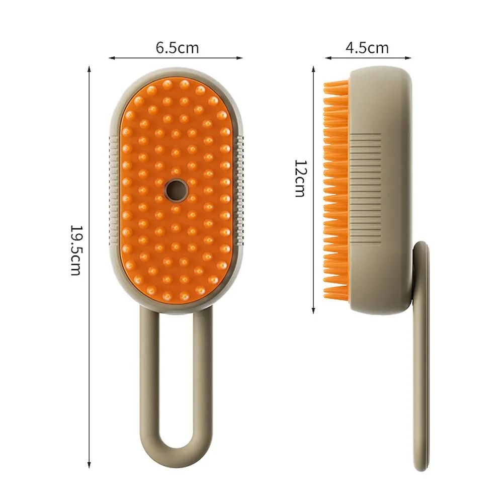 3 In 1 Rechargeable Pet Steam Brush Spray Massage Grooming Comb For Cats And Dogs 3