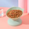 Elevated Cat Food Bowl 45 Degree Tilted Anti Spill Pet Feeding Bowl For Cats And Small Dogs 3