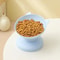 Elevated Cat Food Bowl 45 Degree Tilted Anti Spill Pet Feeding Bowl For Cats And Small Dogs 4