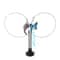 Double Headed Cat Teaser Stick Suction Cup Interactive Mouse Feather Toy With Bell 1