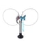 Double Headed Cat Teaser Stick Suction Cup Interactive Mouse Feather Toy With Bell 1