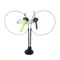 Double Headed Cat Teaser Stick Suction Cup Interactive Mouse Feather Toy With Bell 2