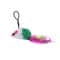 Double Headed Cat Teaser Stick Suction Cup Interactive Mouse Feather Toy With Bell 11