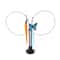 Double Headed Cat Teaser Stick Suction Cup Interactive Mouse Feather Toy With Bell 8