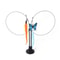 Double Headed Cat Teaser Stick Suction Cup Interactive Mouse Feather Toy With Bell 8