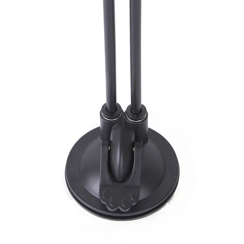 Double Headed Cat Teaser Stick Suction Cup Interactive Mouse Feather Toy With Bell 17