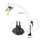 Double Headed Cat Teaser Stick Suction Cup Interactive Mouse Feather Toy With Bell 20