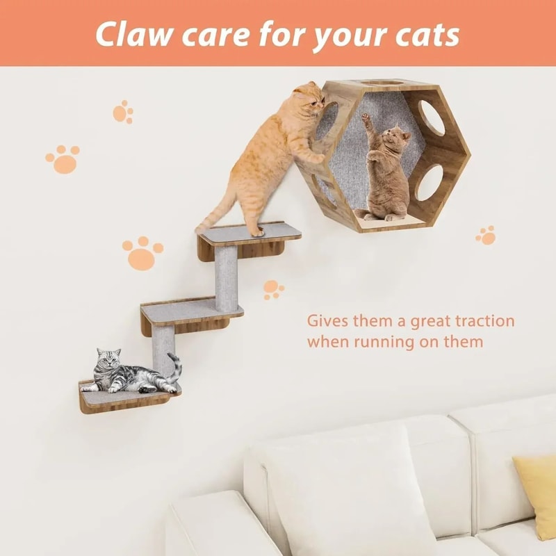 Anti Scratch Cat Scratching Mat Self Adhesive Trimmable Furniture And Sofa Protector For Cats 12