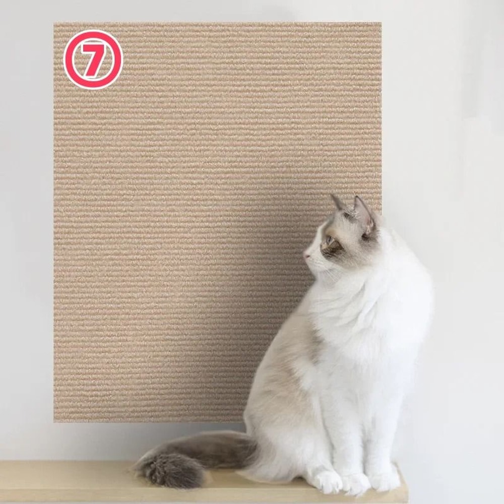 Anti Scratch Cat Scratching Mat Self Adhesive Trimmable Furniture And Sofa Protector For Cats 7