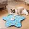 Automatic Cat Hunting Toy Interactive Turntable Hide And Seek Blanket Teaser For Cats 7