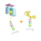 Interactive Electric Cat Toy Hanging Door Automatic Ball Teaser For Self Play Cats 4