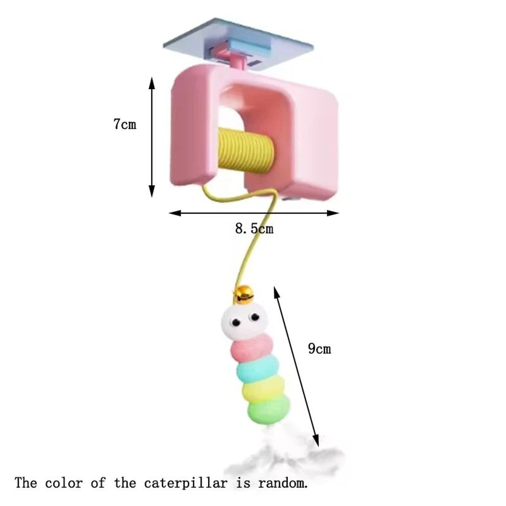 Interactive Electric Cat Toy Hanging Door Automatic Ball Teaser For Self Play Cats 6