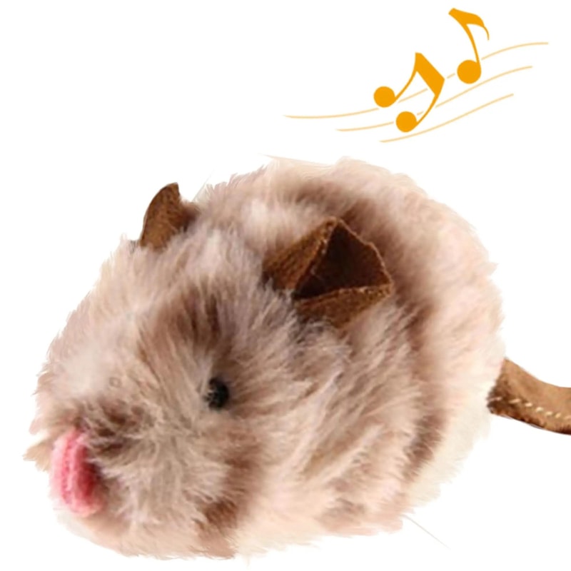 GiGwi Interactive Cat Toy Sound Bird Mouse And Hedgehog Feather Toys For Cats 3