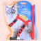 Adjustable Cat Harness And Leash Durable Nylon Chest Strap Traction Rope For Cats 4