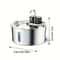 Wireless Stainless Steel Cat Water Fountain 32L Automatic Pet Water Dispenser With Sensor Filtratio 4