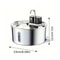 Wireless Stainless Steel Cat Water Fountain 32L Automatic Pet Water Dispenser With Sensor Filtratio 4