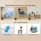 Wireless Stainless Steel Cat Water Fountain 32L Automatic Pet Water Dispenser With Sensor Filtratio 5
