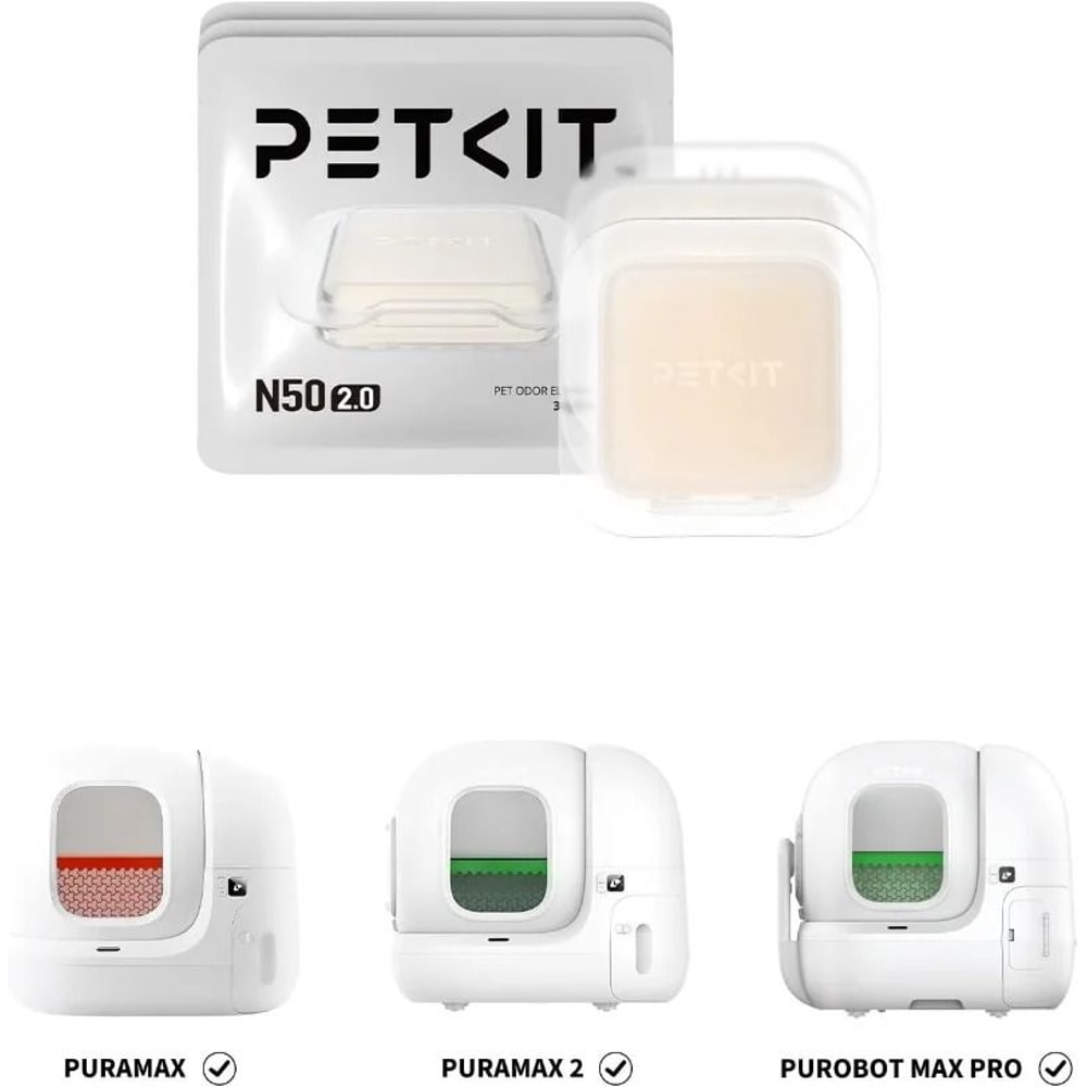 PETKIT N50 Cat Litter Deodorizer Replacement Cubes For PURA MAX Automatic Litter Box 6