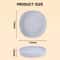 2 Piece Whisker Friendly Cat Bowls Wide Shallow Silicone Non Spill Pet Feeding Plates 9