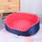Cozy Plush Cat Cave Bed Indoor Pet Sleeping Basket Mat For Cats And Small Dogs 2