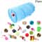 Rainbow Cat Tunnel Interactive Foldable Cat Play Tunnel For Indoor Cats 2