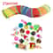 Rainbow Cat Tunnel Interactive Foldable Cat Play Tunnel For Indoor Cats 5