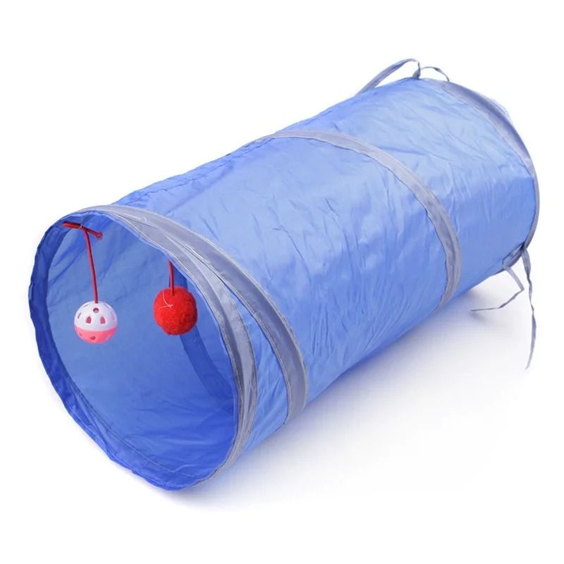 Rainbow Cat Tunnel Interactive Foldable Cat Play Tunnel For Indoor Cats 24