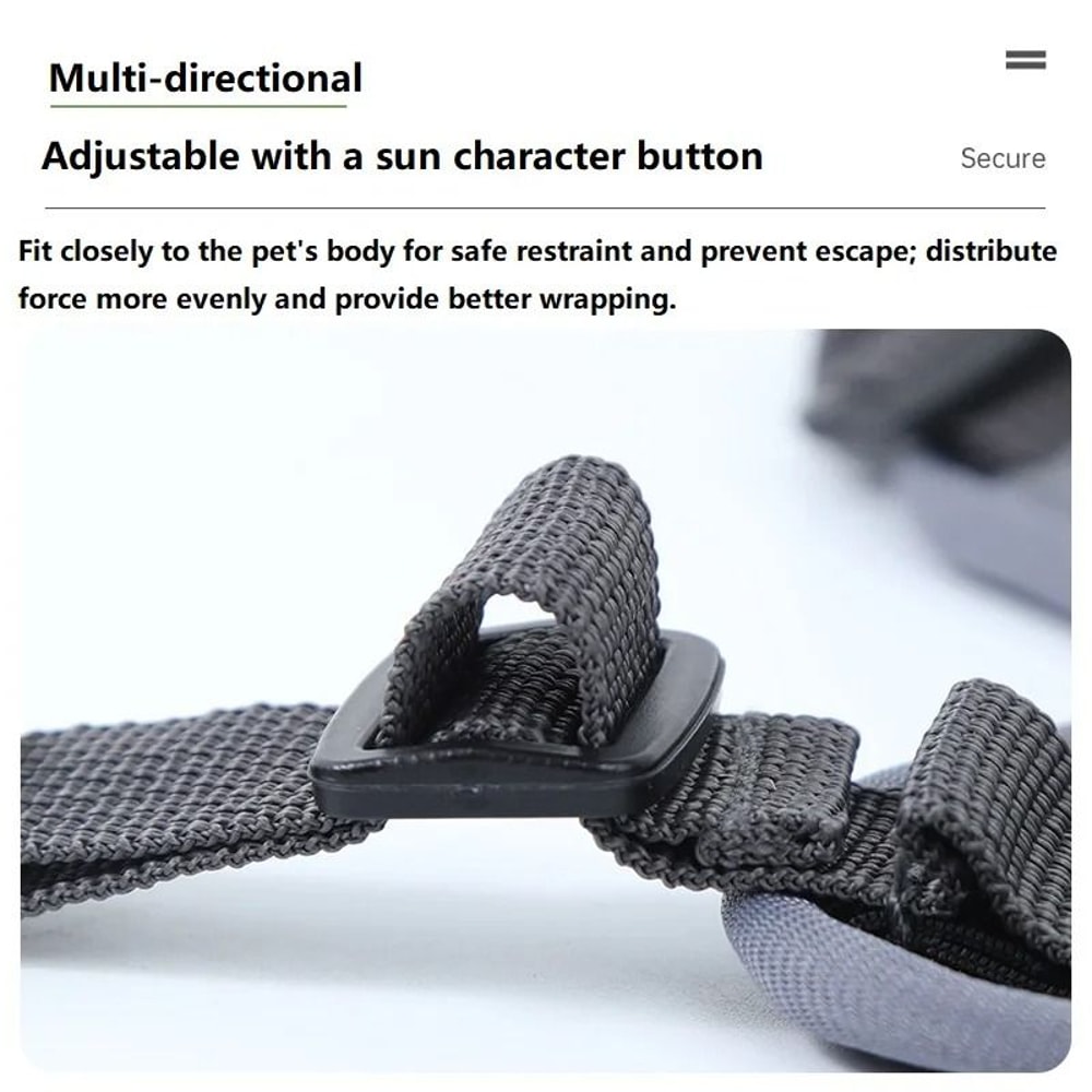 Adjustable Anti Escape Cat Harness And Leash Set 5