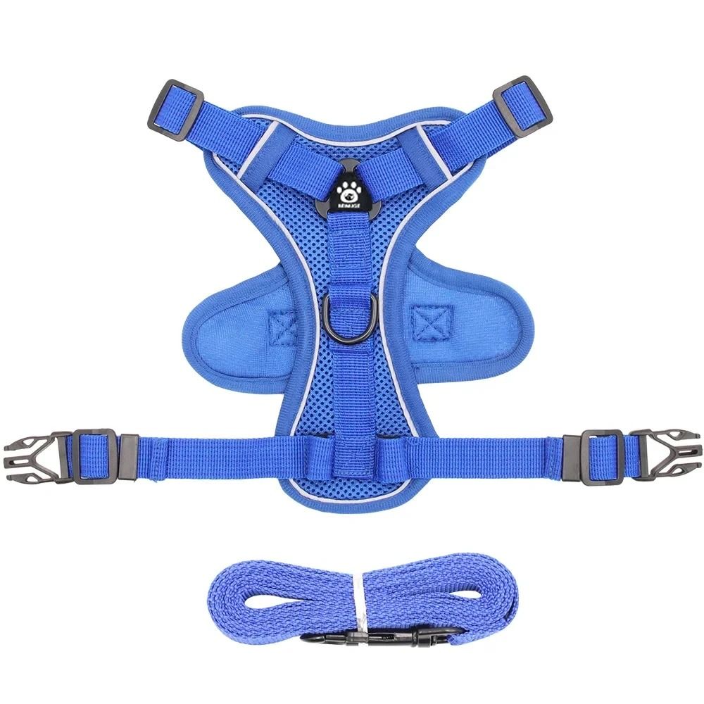 Adjustable Reflective Cat Harness And Leash Set 3