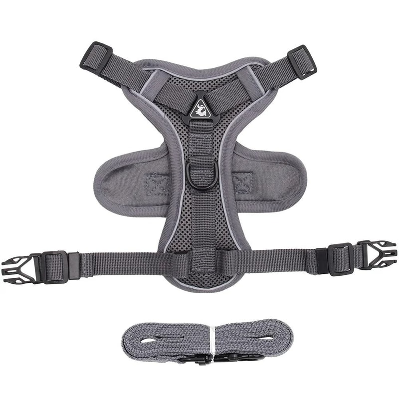 Adjustable Reflective Cat Harness And Leash Set 6