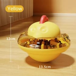 chicken shape pet food dispenser puzzle toy