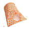 Foldable Cat Tunnel And Crinkle Hideaway Toy For Playtime 1