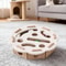 Interactive Felt Cat Puzzle Toy Box With Ball For Indoor Play 6