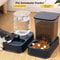 Automatic Pet Feeder And Water Dispenser Set For Cats And Dogs 0