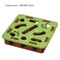 Felt Cat Puzzle Maze Toy Box With Bell Ball For Indoor Play 1