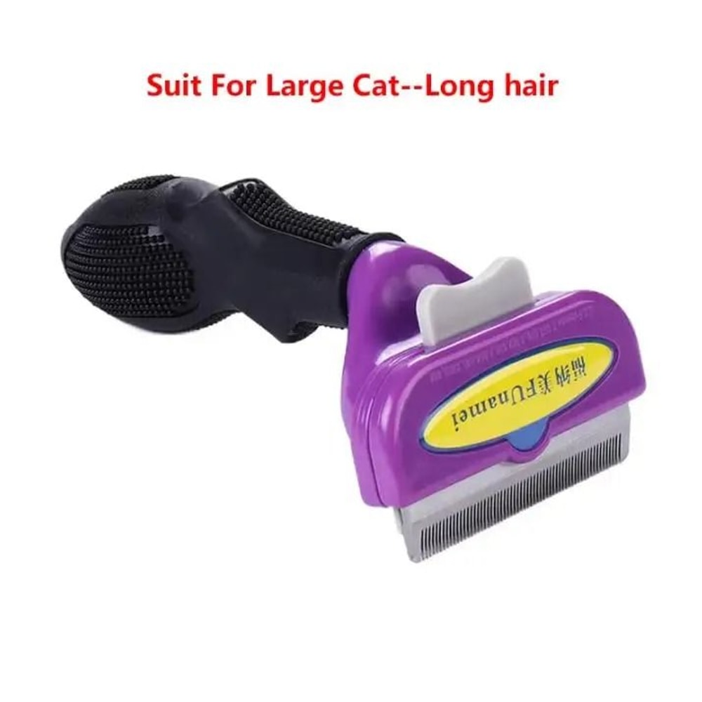 Cat Grooming Brush And Pet Hair Remover Comb For Shedding 6