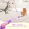 Interactive Cat Ball Launcher Toy With Quiet Plush Balls 13