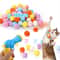 Interactive Cat Ball Launcher Toy With Quiet Plush Balls 0