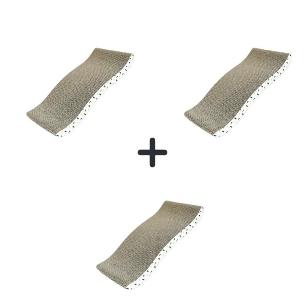 Double Sided Cardboard Cat Scratching Board Sofa Bed 8